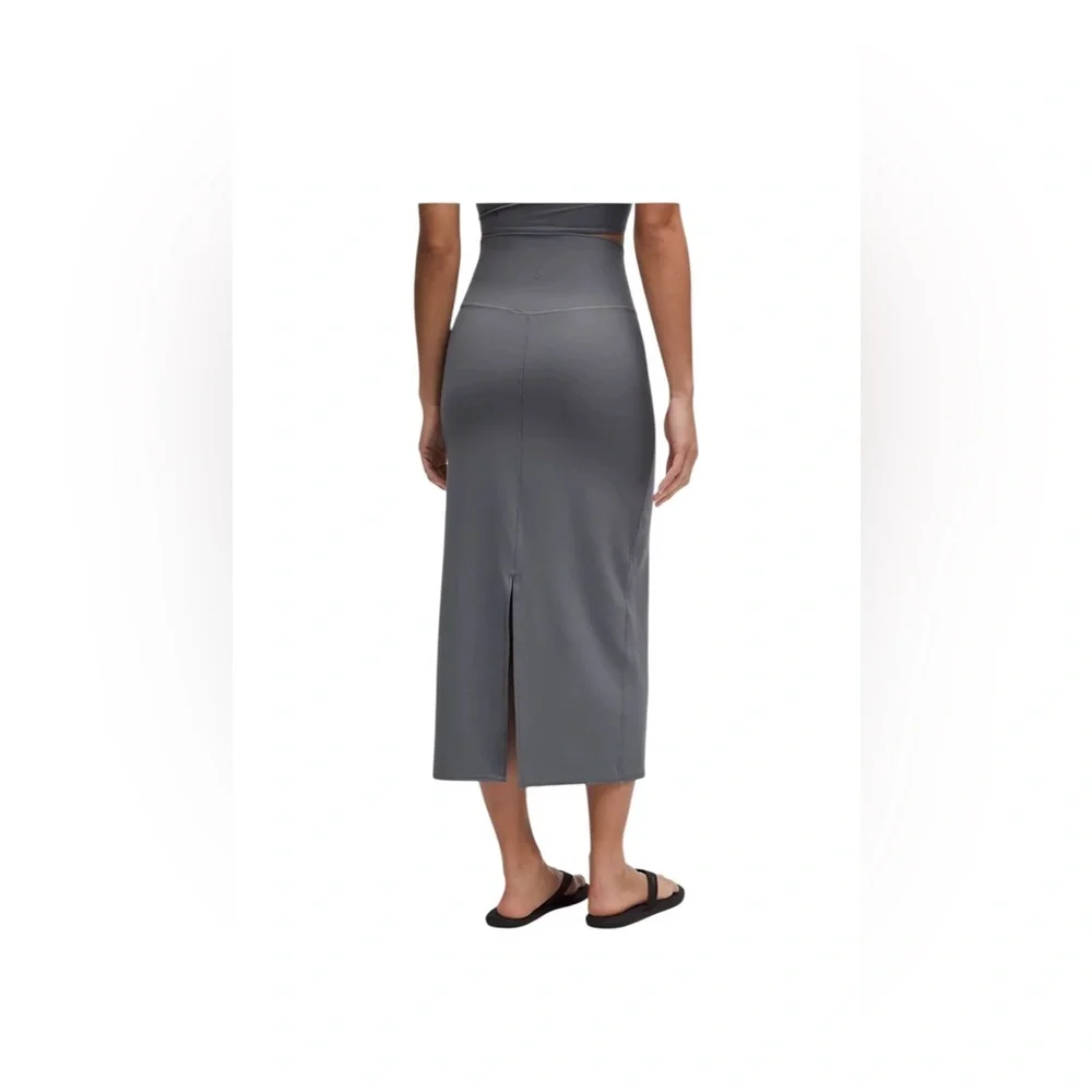 Lululemon Nulu Slim-Fit High-Rise Maxi Skirt Size XS - Picture 2 of 6